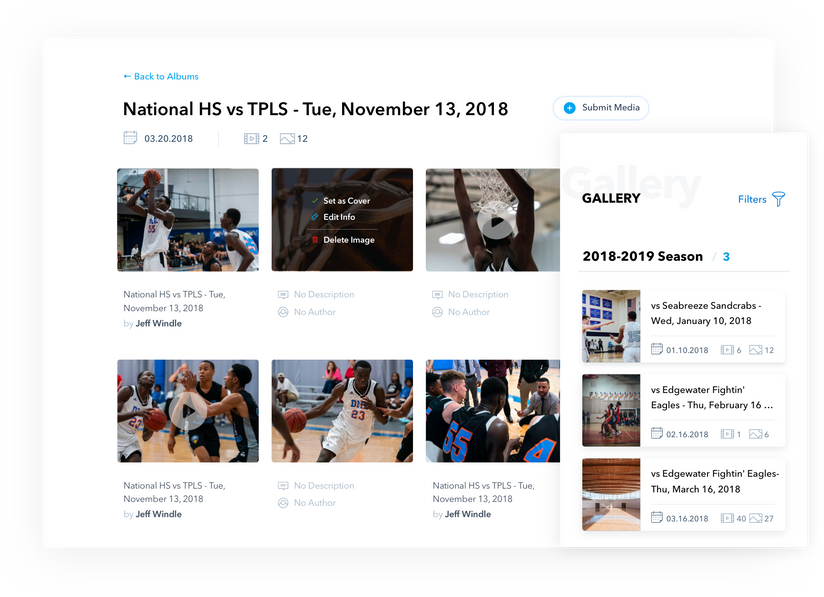 Player Galleries